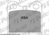 Klocki hamulcowe zestaw na jedn� o� 2.0 ALFA ROMEO 1750-2000, 03.68-07.75