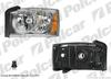 lampa przednia reflektor g��wny chromowy,SAE DODGE DAKOTA, 01.97-12.04