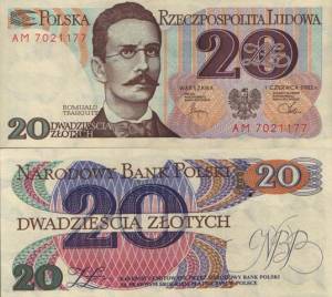 20 z�otych 1982r.