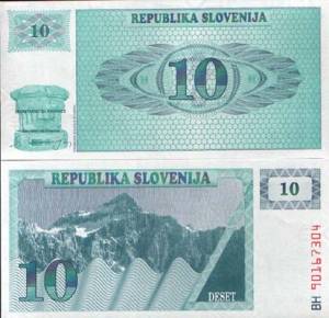 10 Tolarjev