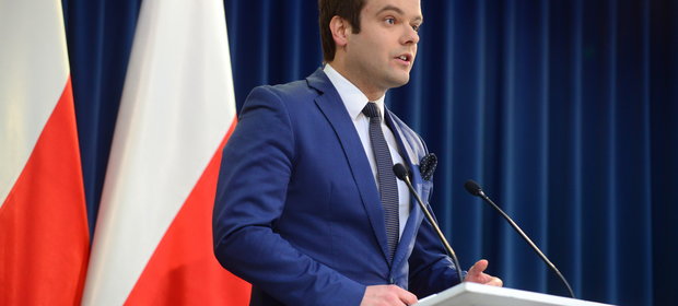 Rzecznik rządu Rafał Bochenek