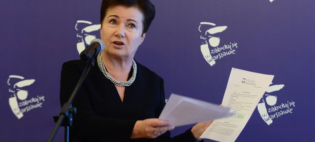 Hanna Gronkiewicz-Waltz, prezydent Warszawy