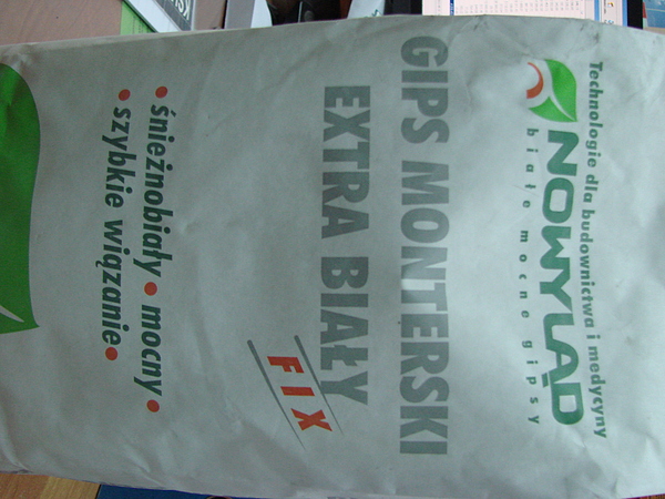 Gips monterski FIX extra biały 5 kg